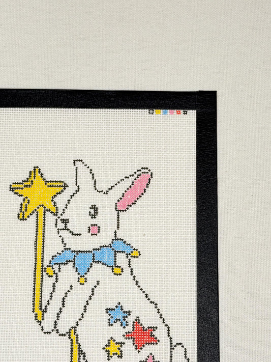 Circus Bunny Needlepoint Canvas