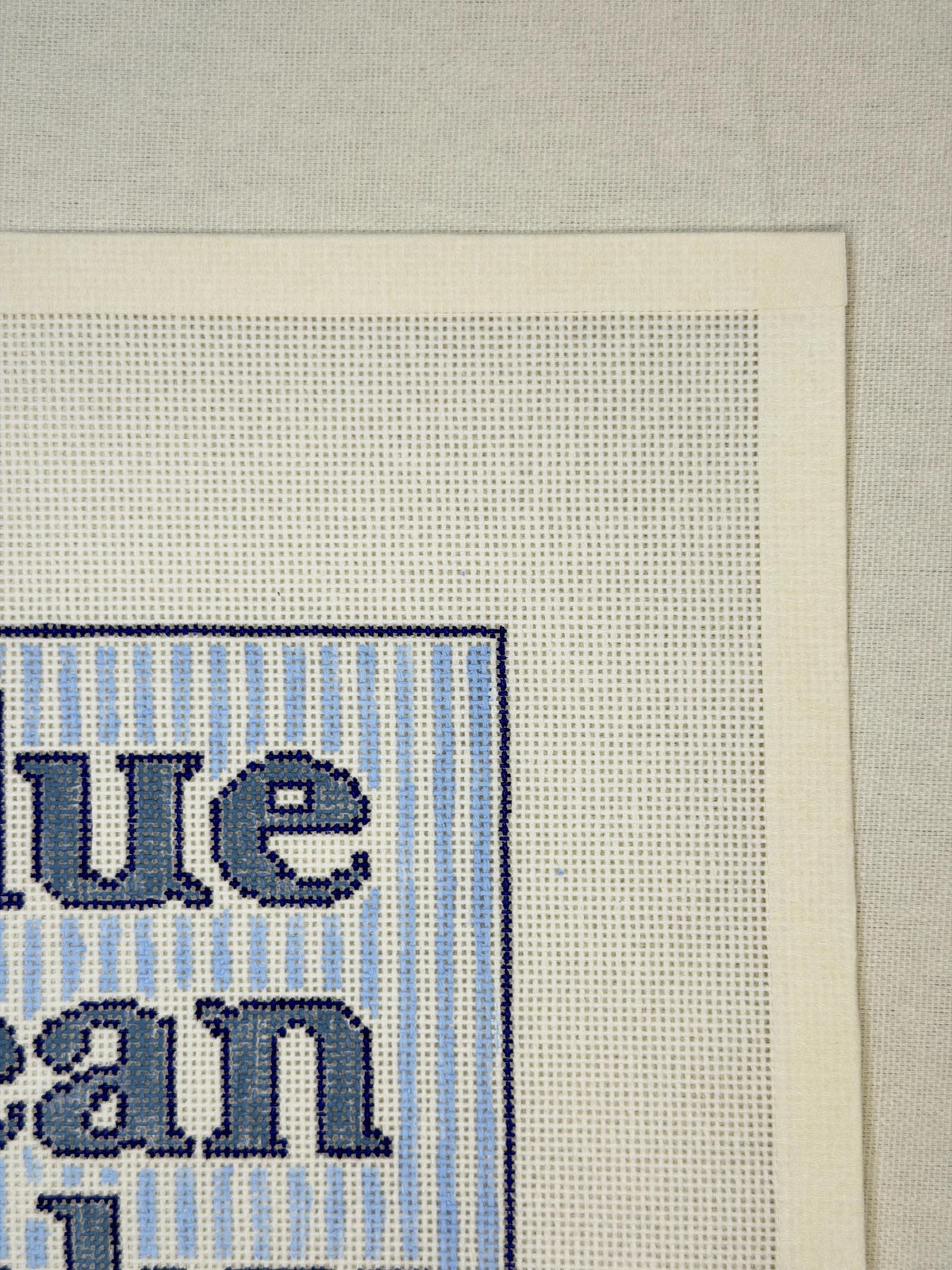 BLUE JEAN BABY Needlepoint Canvas