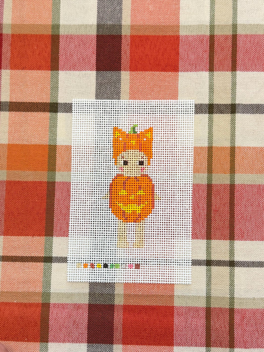 Pumpkin Sonny Angel Needlepoint Canvas