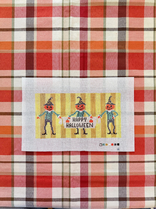 Happy Halloween Needlepoint Canvas