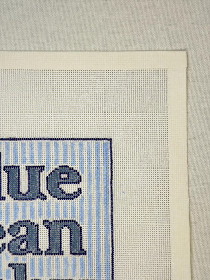 BLUE JEAN BABY Needlepoint Canvas