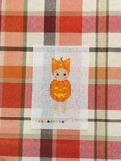 Pumpkin Sonny Angel Needlepoint Canvas