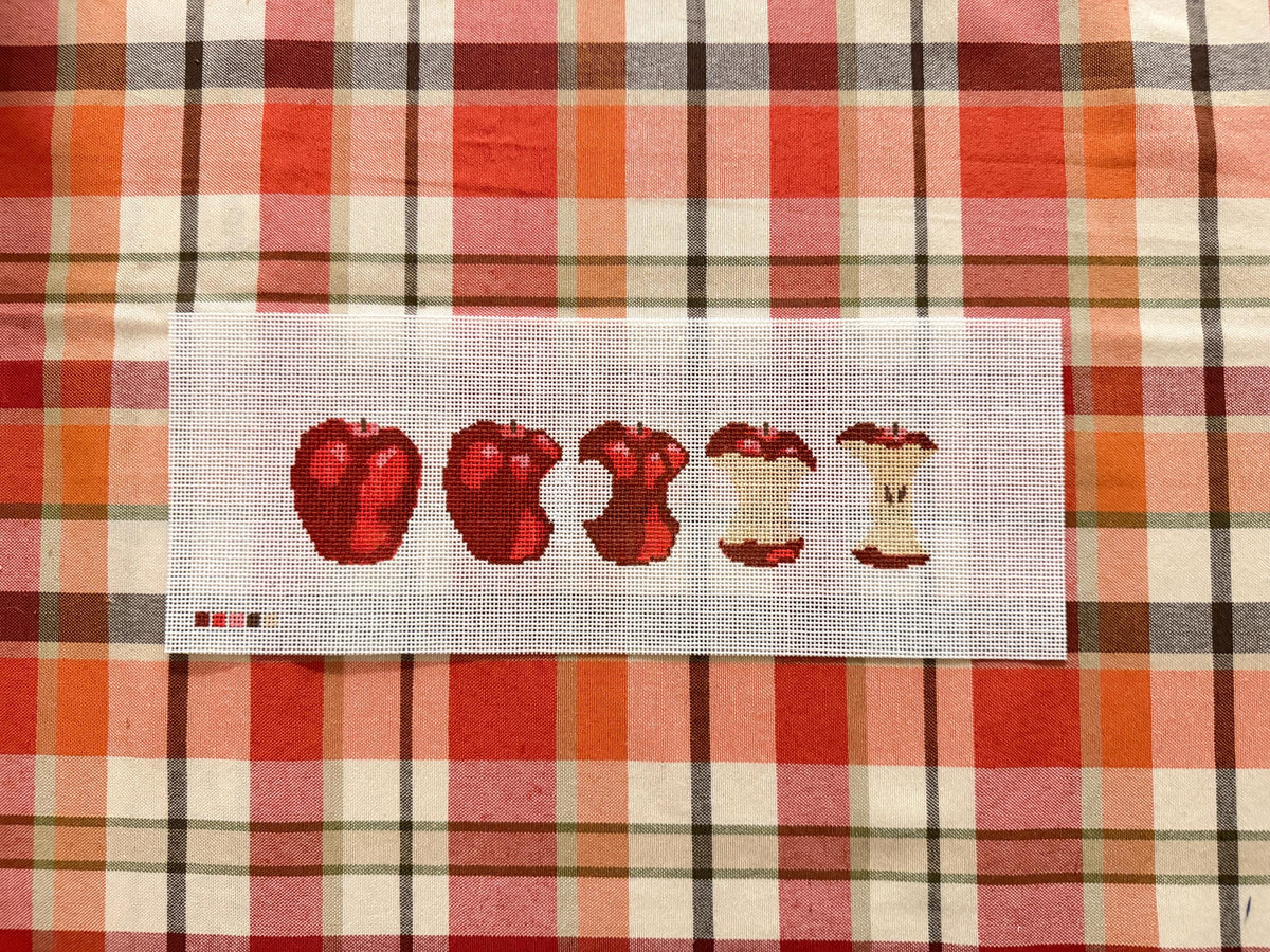 Apples Handpainted Needlepoint Canvas