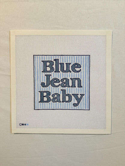 BLUE JEAN BABY Needlepoint Canvas
