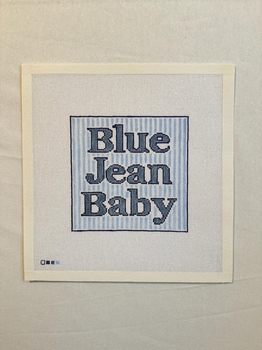 BLUE JEAN BABY Needlepoint Canvas